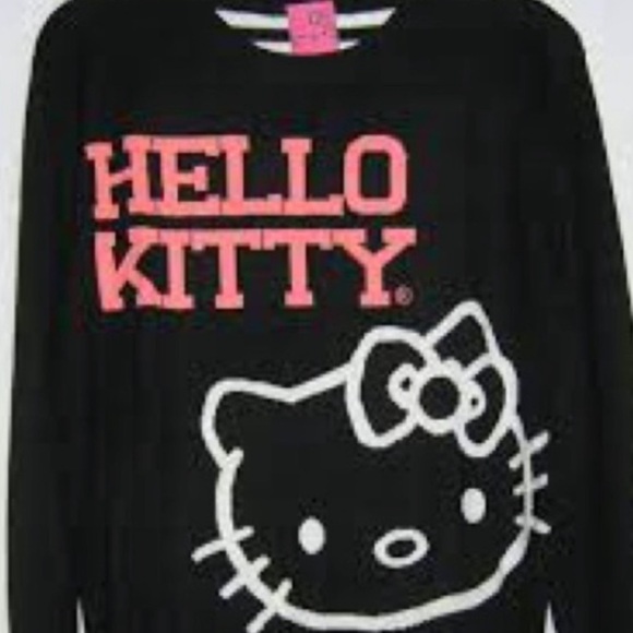 SANRIO HELLO KITTY Classic Knit Sweater Crewneck Long Sleeve Size Small NWOT - Picture 2 of 12